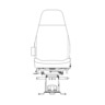 DRIVER SEAT NATIONAL NS2000 AIR PED