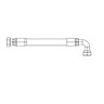 HOSE ASSEMBLY - POWER STEERING 487 HOSE 1/2 X 38