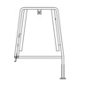 FRAME ASSEMBLY - 30 INCH. SEAT RAIL