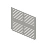 GRILLE PANEL - LOUVERED, MVP-EF
