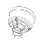 HUB AND DRUM ASSEMBLY - ABS, OUTBOARD MOUNTED