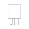 RELAY SPST MICRO DIODE SUPPESSED PLUG