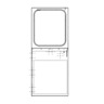 DOOR ASSEMBLY - SIDE EMERGENCY, 78 INCH HR, RIGHT SIDE