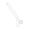 STABILIZER ROD ASSEMBLY - OUTWARD OPENING ELECTRIC DOOR, FLAT FLOOR, MINOTOUR