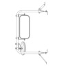 MIRROR ASSEMBLY - REARVIEW, STAINLESS STEEL, RIGHT SIDE, DOOR SIDE, CONVENTIONAL