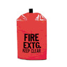 FIRE EXTINGUISHER COVER RED