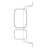 MIRROR ASSEMBLY - REARVIEW, DRIVER'S SIDE, NON HEATED