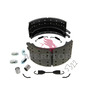 BRAKE SHOES KITS,NEW LINED,16-1/2 X 7 IN