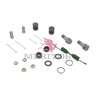 BRAKE SHOES, NEW LINED AND HARDWARE KIT