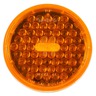 SUPER44, LED, YELLOW ROUND, 42 DIODE, REAR TURN SIGNAL, 12V