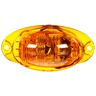 60 SERIES, LED, YELLOW OVAL, 6 DIODE, SIDE TURN SIGNAL, 2 SCREW, 12V