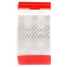 RED/WHITE REFLECTIVE TAPE, 2 INCH X 18 INCH