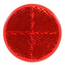 REFLECTOR - RED, 2 - 3/16IN DIAMETER