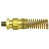 FITTING - M CON, WITH SPRING, 1/2 HOSE ID, 3/8 THREAD SIZE