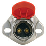 SOCKET - DUAL POLE WITH RED LID