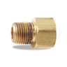 ADAPTER - BRASS, RED, 1/2 IN X 3/8 IN