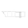PLATE MOUNTING LH FWD SNOWPLOW
