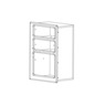 ASSEMBLY - CABINET, INSERT, SIDE WALL, SLX SLEEPERS, 76 INCH